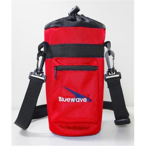 Bluewave Lifestyle Bluewave Lifestyle PKSS100-Red Water Bottle Insulated Carrying Holder Case; Red - 34 oz PKSS100-Red